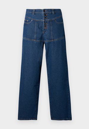 ARUN UNISEX - Calças de ganga de corte relaxado - blue