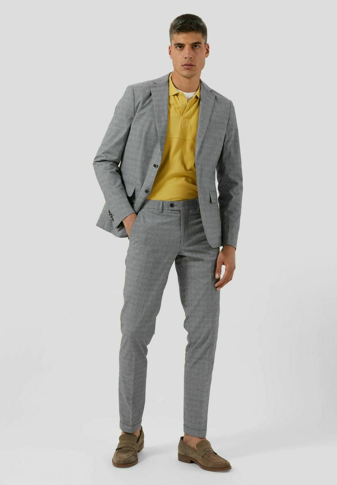 Conbipel Pantaloni eleganti - grigio chiaro - Zalando.it