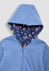 JoJo Maman Bébé BUNNY MOUSE APPLIQUE REVERSIBLE REGULAR FIT - Užtrauktuku užsegamas treningas - blue bird