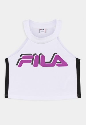 FIBI CROPPED - Top - bright white/black
