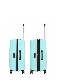American Tourister LIFTOFF 4 ROLLEN KOFFERSET 3-TEILIG MIT DEHNFALTE - Set de valises - summer blue