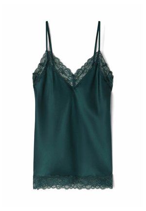 Intimissimi, V-NECK TOP - Nattøj trøjer - green