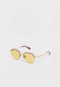 LOVELL UNISEX - Zonnebril - gold-coloured/havana