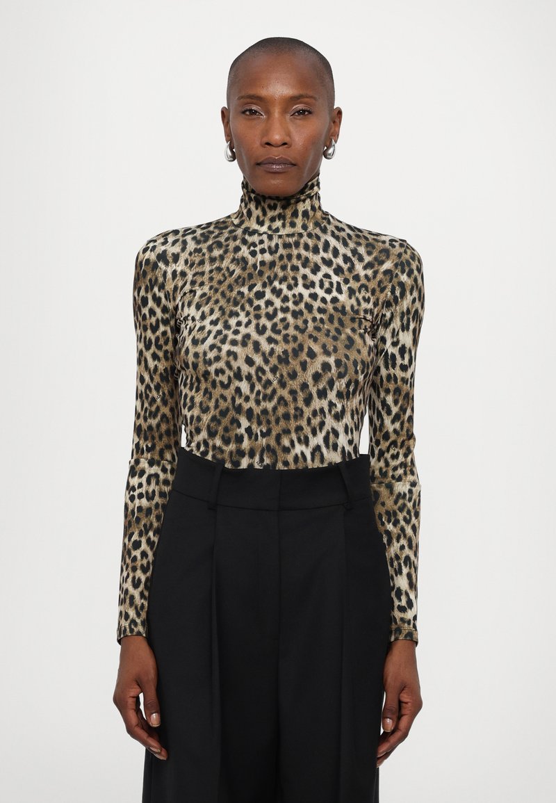 N°21 Langærmet T-shirt - beige