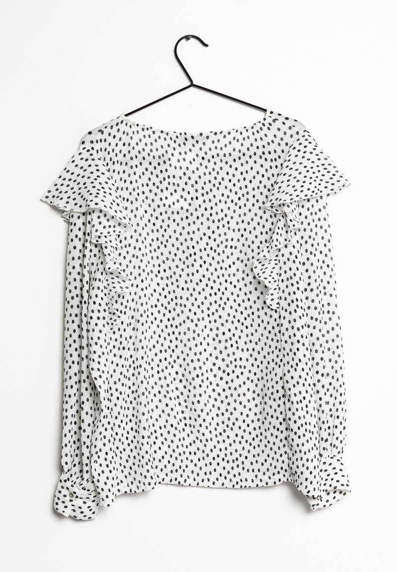 Violeta by Mango Blusa white/blanco (Segunda mano)