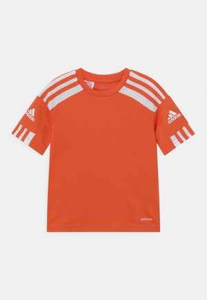 SQUAD UNISEX - Majica kratkih rukava s printom - team orange/white