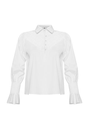 adL GIMPED BALLOON SLEEVE  - Blouse - white