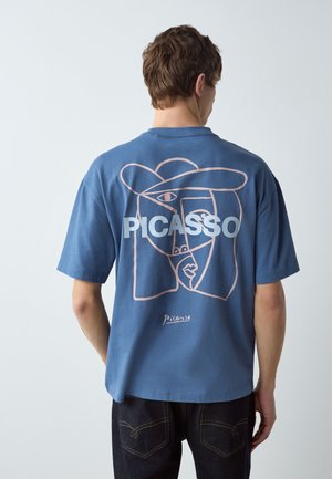 Next, Tričko s potlačou - blue picasso