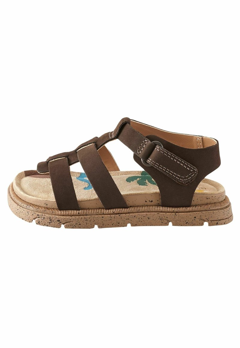 Next REGULAR FIT - Sandále na platforme - brown