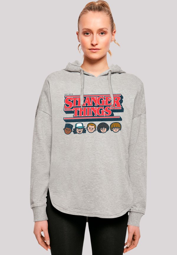 STRANGER THINGS CARICATURE LOGO NETFLIX TV SERIES - Kapuzenpullover