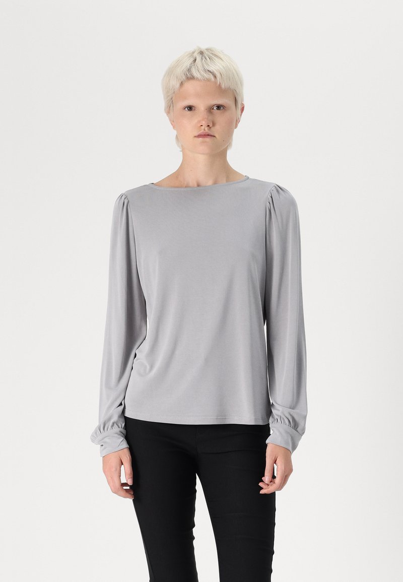 ONLY ONLFREE LIFE BOATNECK - Top s dlhým rukávom - ultimate grey