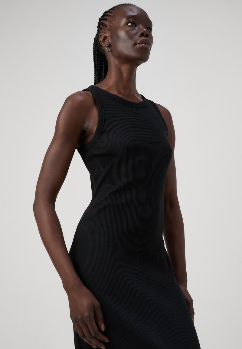 open back white midi dress Arielle Open Back Midi Dress