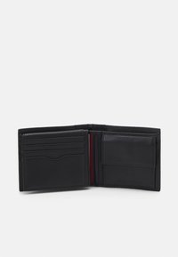 Tommy Hilfiger TRANSIT FLAP AND COIN - Peněženka - black