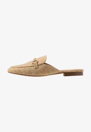 NANCY - Mules - dark beige