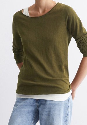 Maglietta a manica lunga - dark green