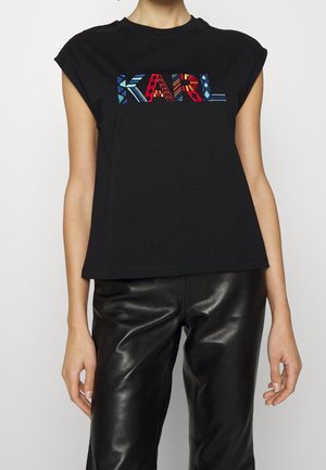 T-shirt imprimé - black