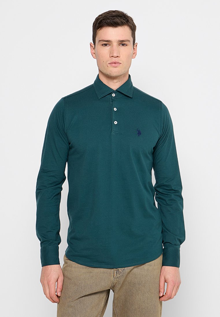 U.S. Polo Assn. Poloshirt groen U.S. Polo Assn. Poloshirt groen