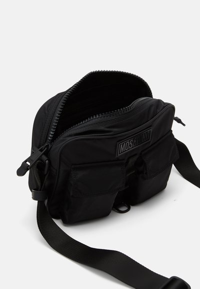 MOSCHINO BORSA TRACOLLA UNISEX - Plecu soma - fantasia nero
