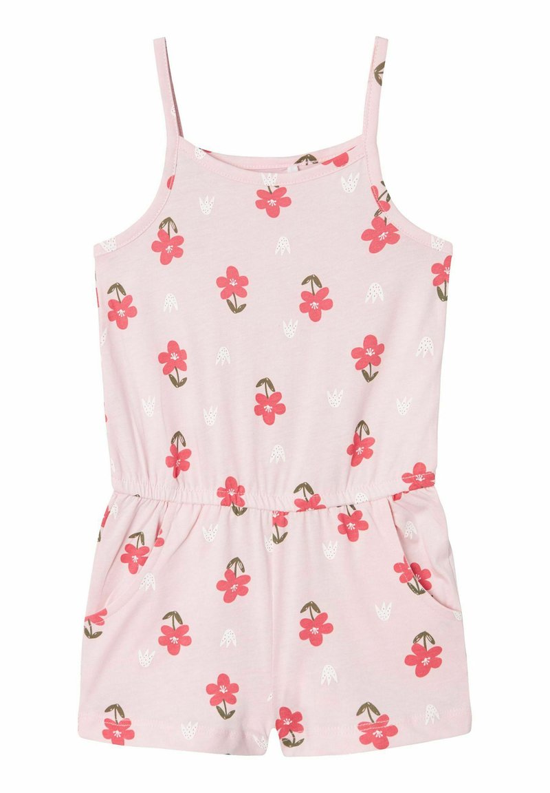 name it Jumpsuit donkerroze