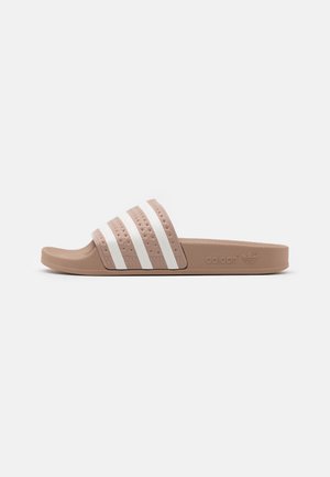 ADILETTE UNISEX - Mules - pale nude/offwhite