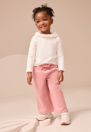 Next REGULAR FIT -  COLLAR - Top dugih rukava - white