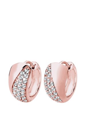 SPARKLING ELEGANCE - MIT KRISTALLEN VON SWAROVSKI® - Boucles d'oreilles - rose gold-coloured
