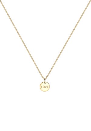 LAYER LOVE PLATE - Halskæder - goldfarben