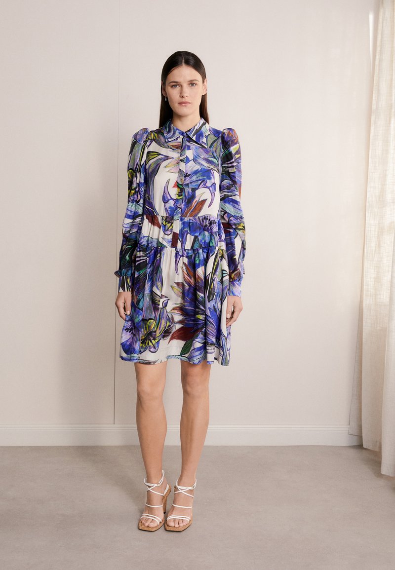 MUNTHE DIMPLE - Shirt dress - blue - Zalando 