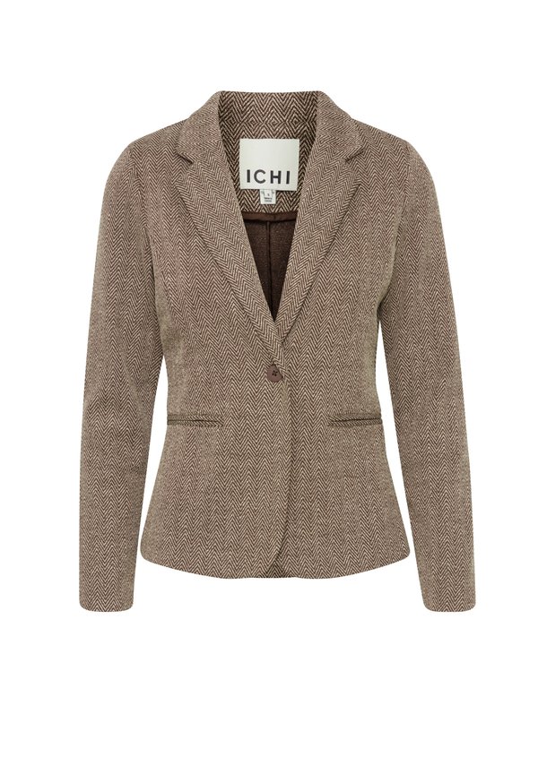 KATE JACQUARD - Blazer - java almond milk herringbone3