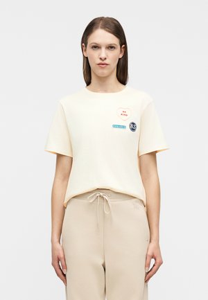 WEST - Μπλουζάκι με στάμπα - ecru