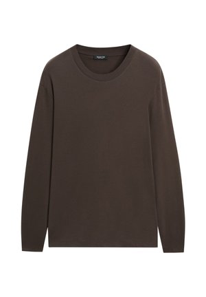 Massimo Dutti, - Bluzka z długim rękawem