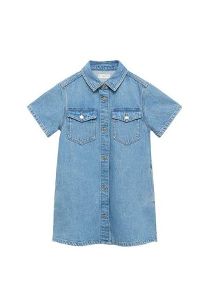 Mango Kids Obleka iz džinsa - blue