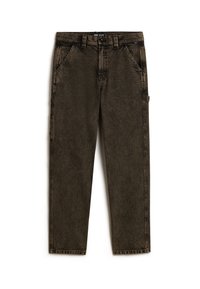 Vans DRILL CHORE CARPENTER ACID WASH  - Straight leg jeans - olive