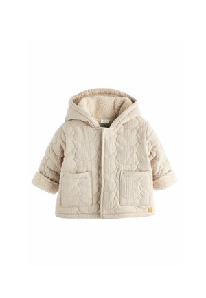 HOODED  - REGULAR FIT - Téli dzseki - cream