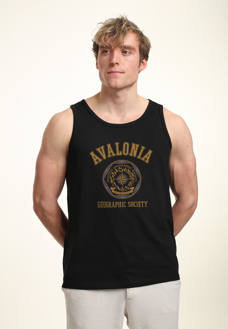 Disney STRANGE WORLD GEOGRAPHIC SOCIETY - Top - black