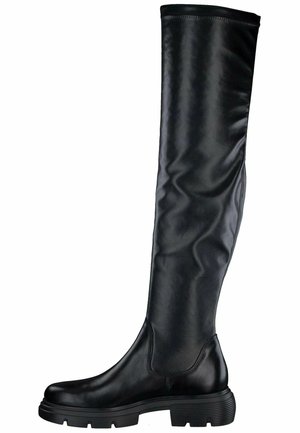 Botas con plataforma - schwarz