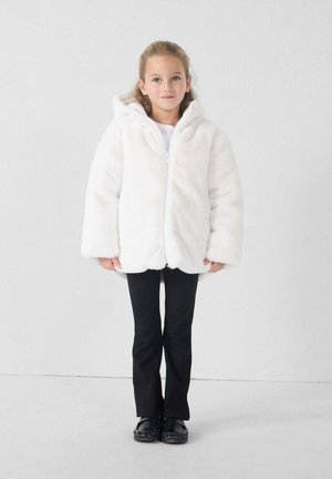 AGATHE CON CAPUCHA - Wintermantel - blanco