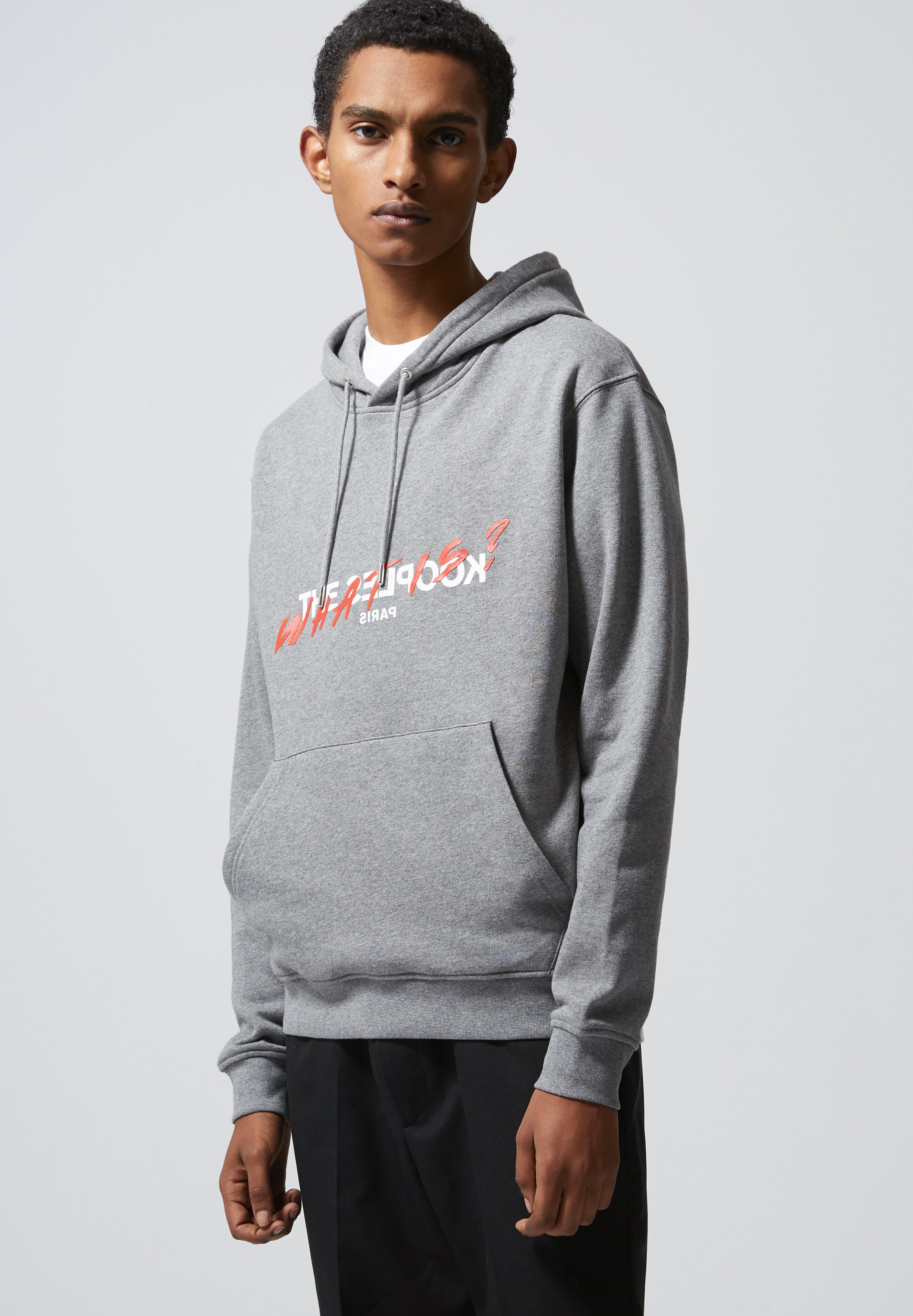 Homme BEDRUCKTES BAUMWOLL-SWEATSHIRT MIT KAPUZE - Sweatshirt Homme BEDRUCKTES BAUMWOLL-SWEATSHIRT MIT KAPUZE - Sweatshirt