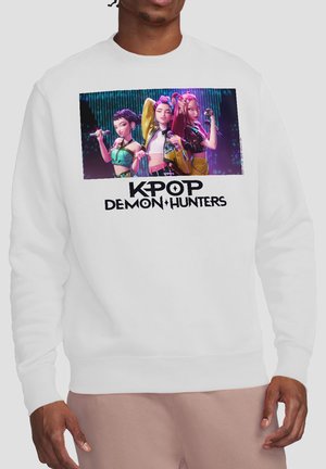 NETFLIX, KPOP DEMON HUNTERS HUNTRIX GROUP SINGING - Sweatshirt - white