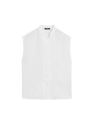 WITH BUTTON  - Camicia - white