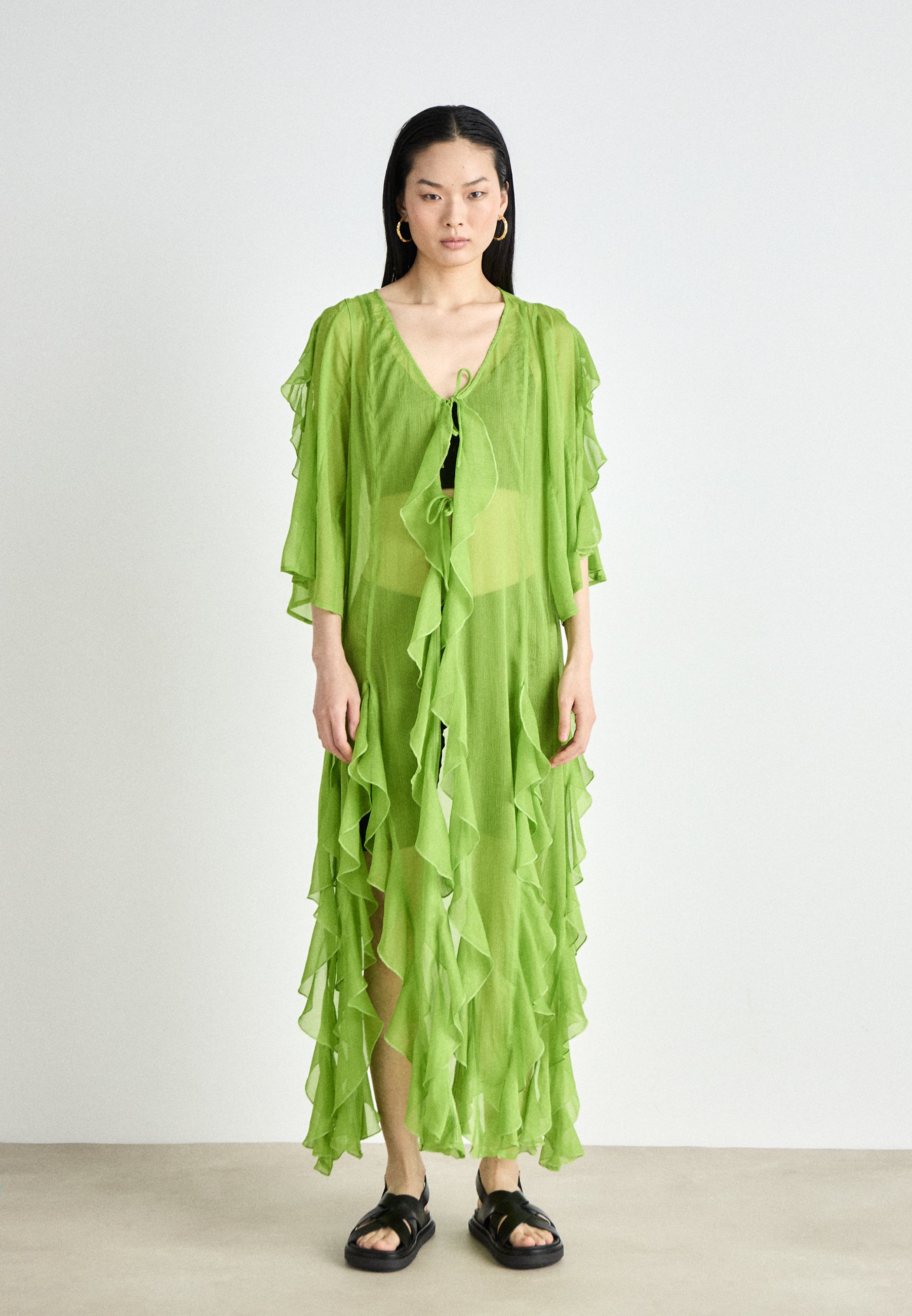Cras VALENTINA KAFTAN - Tunic - macaw green/green