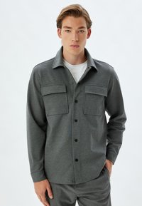 LONG SLEEVE - Giacca leggera - anthracite