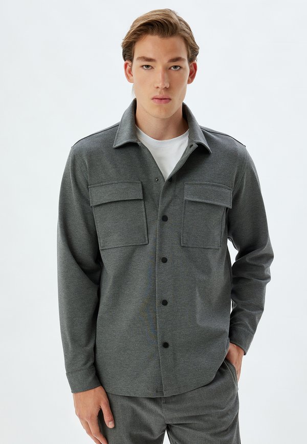 LONG SLEEVE - Leichte Jacke - anthracite