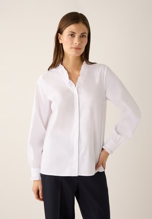 STRETCH-LANGARM - Hemdbluse - white
