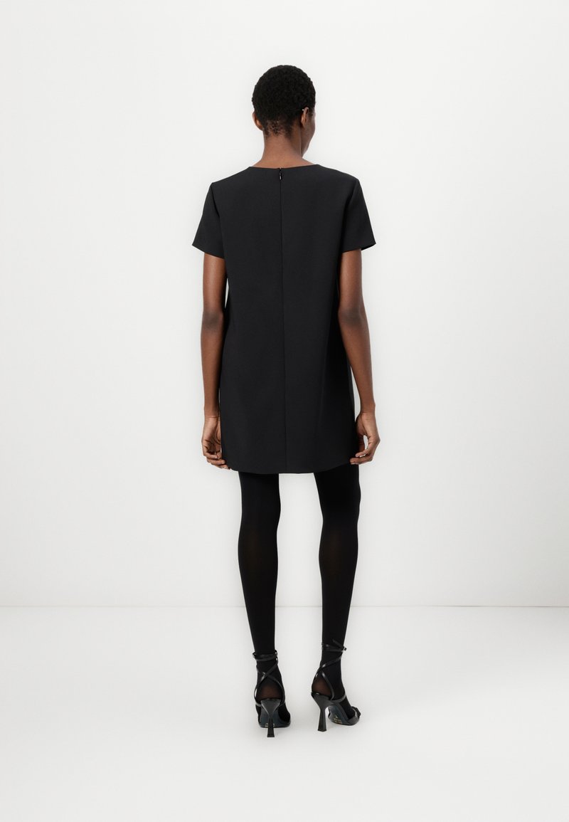 black dress western outfit house of sunny
