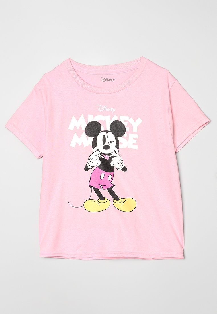 Disney T-shirt print roze