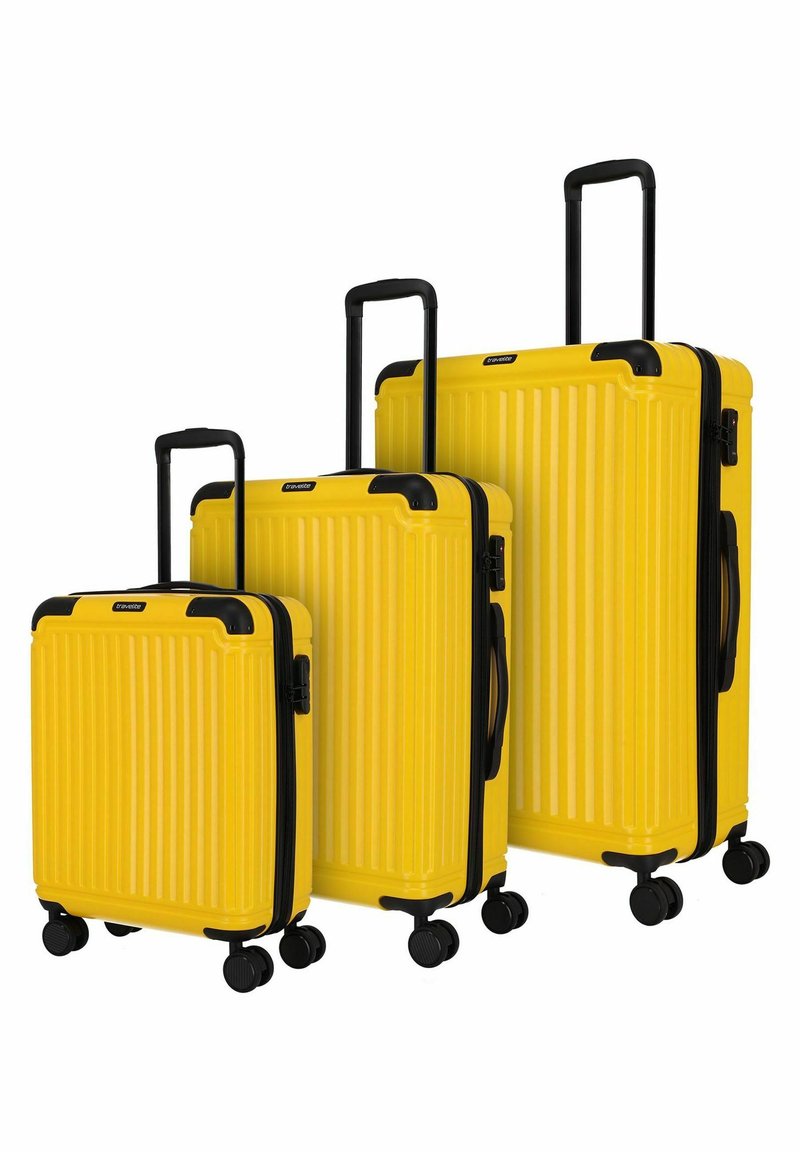 Travelite CRUISE 4W TROLLEY Kofferset yellow/gelb Zalando.de
