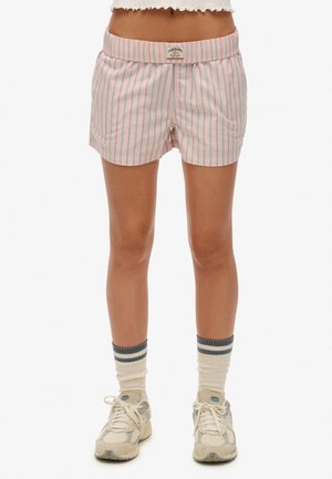 STRIPE ELASTICATED - Shorts - suffolk pink stripe