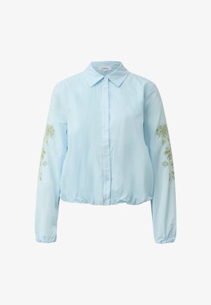 s.Oliver, BLUSE - Overhemdblouse - blau
