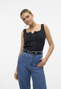 Vero Moda VMCAISA SHORT - Top - black